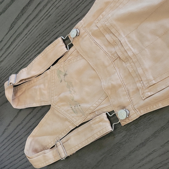 Seven7 Pants - Short Khaki Coveralls
